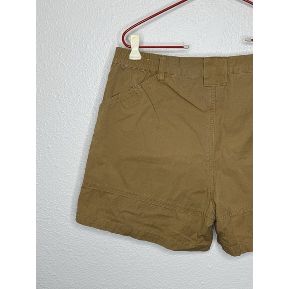 Cabelas Shorts Mens 36 Tan Duck Canvas Trail Cargo Outdoors Hiking Camping - Picture 6 of 10